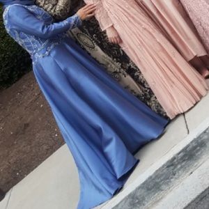 Camille la vie satin ballgown mother of the bride dress